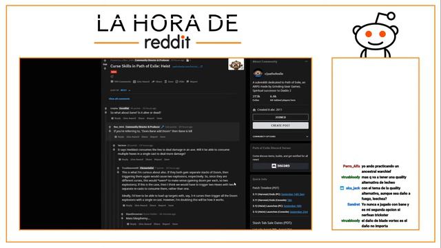 La Hora De Reddit 01 - Las Ultimas Novedades De Path Of Exile