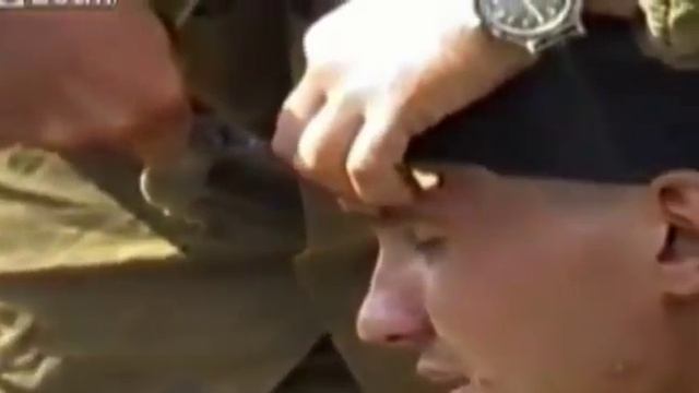 Russian Soldier Has A Bullet Stuck In His Forehead
