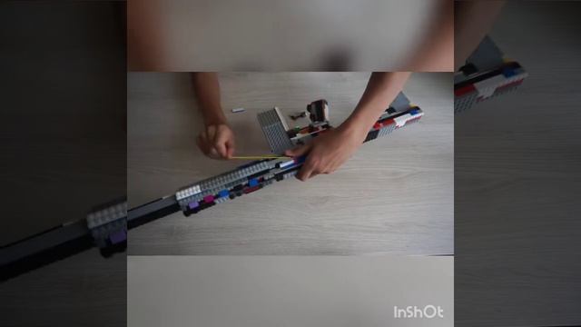 Штурмовая, далеко стреляющая винтовка из Лего.