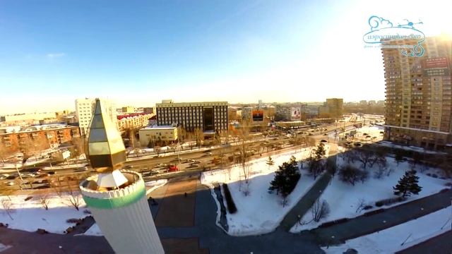 Аэросъемка города Тюмени