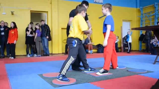 Друкаров - Стунжин раунд 2 кунгфу  діти туйшоу Малишка 15/1 20.02.2016