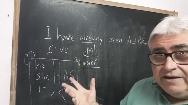 Present  Perfect  Con Already , Just And Never