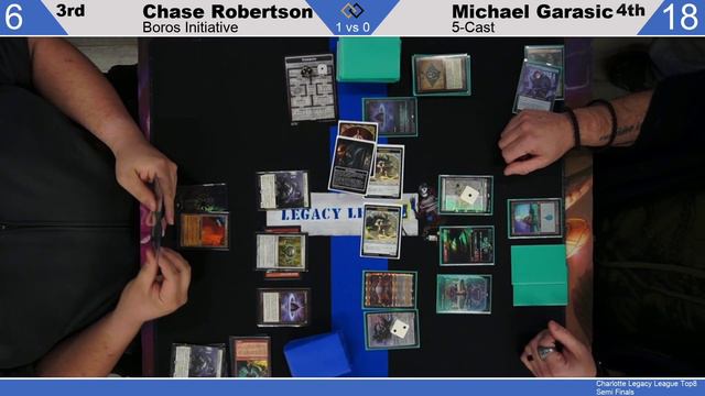 MTG Legacy Boros Initiative Vs 5 Cast | Semi Finals | Top8 Tournament |