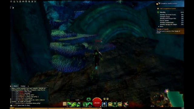 Прохождение Jumping puzzle - Buried Archives - Guild Wars 2