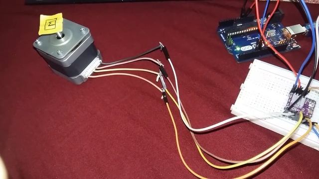 (Demo) DRV8825 Stepper Motor Driver Module With Arduino Using AccelStepper Library