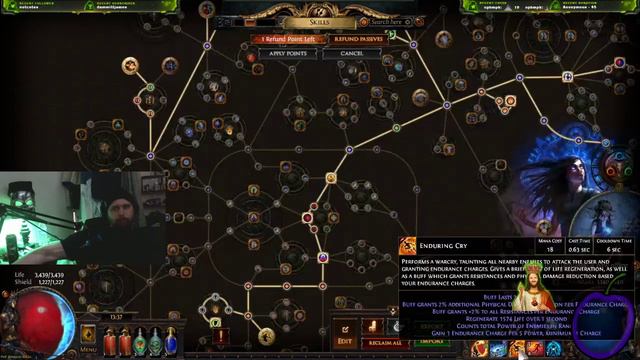 Stream Update!!!! Done With Wintertide Brand Occultist Time To Re-roll | Path Of Exile Harvest