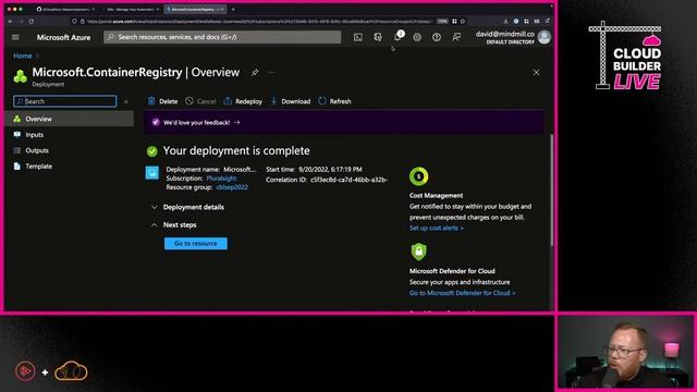 Cloud Builder Live - Deploy A Web App To Azure Kubernetes Service