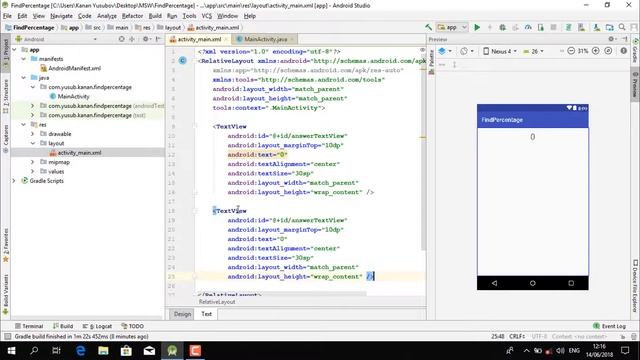 Matrix - Android Studio'da Sadə Application Yığılması Part 1