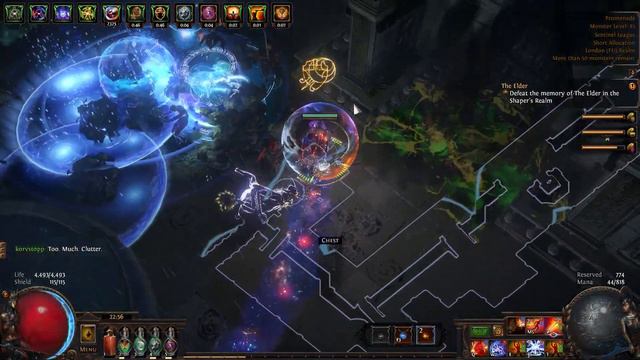 300 Sentinel Clicks in 3 Minutes | 100 Maps | Path of Exile sentinel 3.18