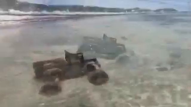 ZG-1231W：1:12 2.4 G R/C Amphibious Crawler