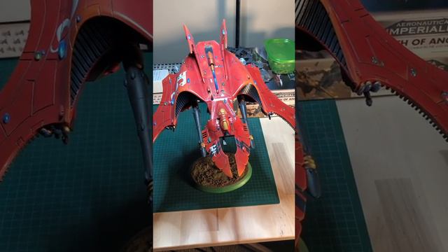 Part 2 Reaction To Asuryani Aircraft Aeronautica Imperialis Aeldari Vampire Hunter And Raider