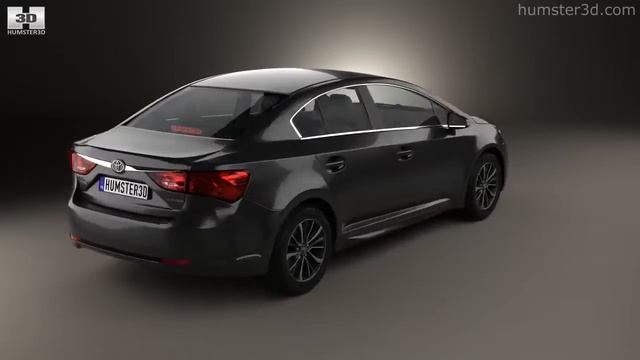 Toyota Avensis (T270) Sedan 2016 By 3D Model Store Humster3D.com
