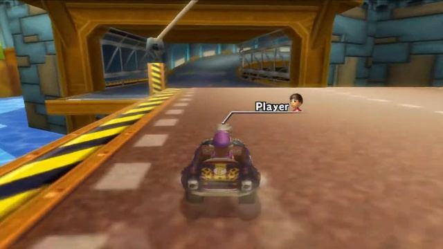 Mario Kart Wii - Toad's Factory Waluigi/Flame Runner Practice Run