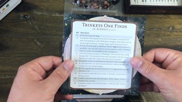 Baldur's Gate: Descent Into Avernus Dice & Miscellany Review | Blue Dragon Reviews