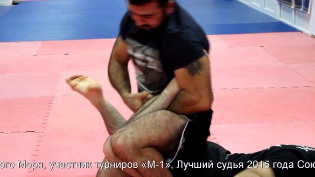 Армен Ананян – Часть 22. Выход из гарда (guard) на обратное ущемление ахиллового сухожилия.