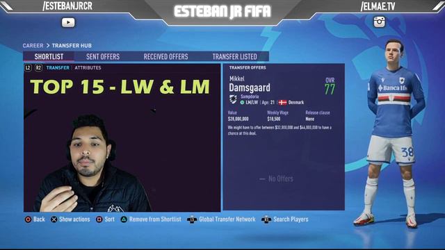 FIFA 22 | Wonderkids: BEST YOUNG LEFT WINGERS | LW & LM | Career Mode