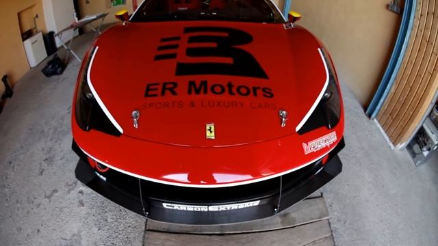 A Ferrari 458 Challenge In Luxembourg