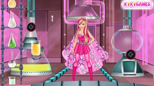 Super Barbie Drinks Laboratory (Супер Барби: Лаборатория напитков) - прохождение игры