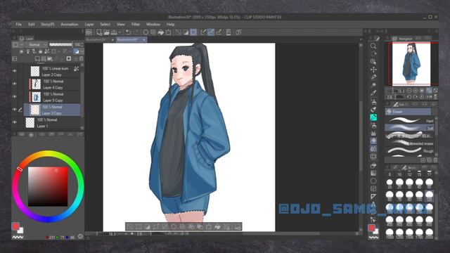 i tried to study Rinotuna Art Style | How he Rendering his illustrations !?