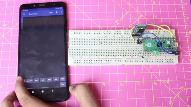 How To Use Bluetooth On Raspberry Pi Pico And Control An LED Using Mobile