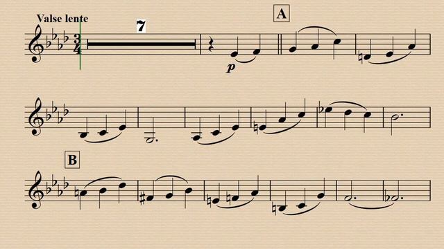 7. Valse Lente - Suite For Violin - Claude Bolling - Demo And Backing Track.