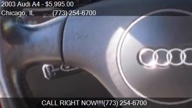 2003 Audi A4 1.8T quattro AWD 4dr Sedan for sale in Chicago