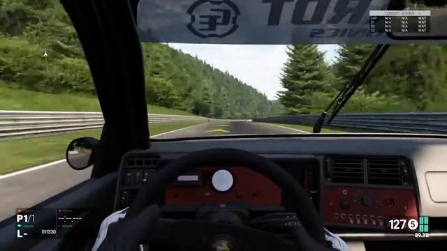 Project CARS FORD SIERRA RS500 GROUP A Nurburgring LOGITECH G29