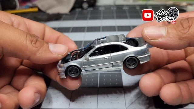 Honda Civic Si Custom Hotwheels AbooCustom X Gizmo 3D