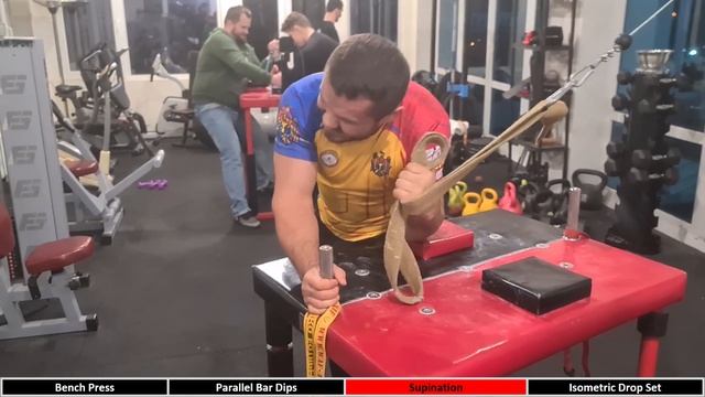 Triceps & Side Supination Workout