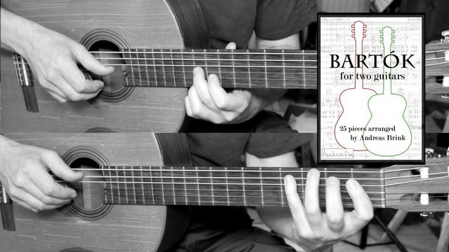 Bartók For Two Guitars - First Term At The Piano 23 Waltz (BOOK)
