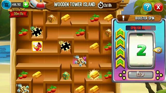 WOODEN TOWER ISLAND EVENT PATH GUIDE FOR SEASHORE DRAGON
