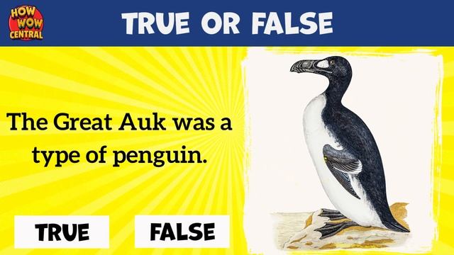 80% Will Fail This! TRUE Or FALSE Quiz - Extinct Animal Trivia - Brain Teasers | Party Games
