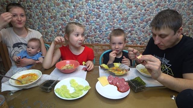 МУКБАНГ СУПЧИК ОТ НАСТИ | MUKBANG SOUP FROM NASTYA #mukbang #мукбанг