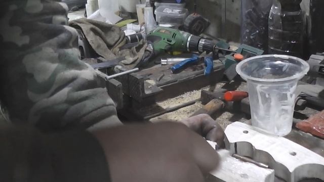 керамбит из циркулярная пилы