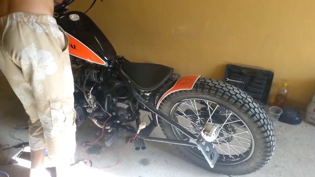 К-750 боббер.  Flat Head.