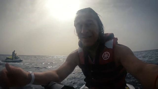 Первый раз на гидроцикле