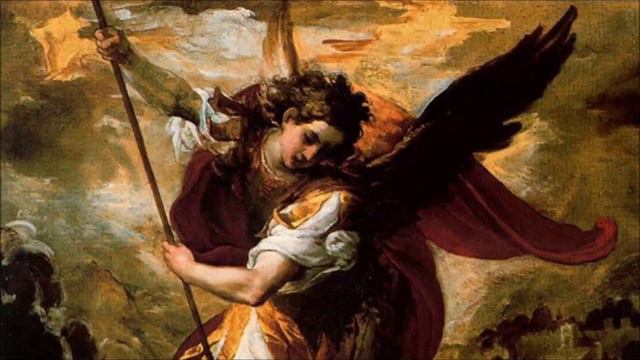 Singin With A Sword In My Hand -American Negro Spirituals #1 -St. Michael (paintings)