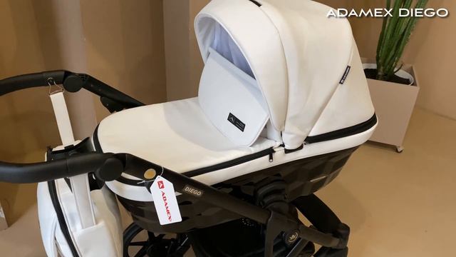 Adamex Diego - новинка 2021 года . Лучшая коляска 2 в 1. Адамекс Диего. Выбор заботливых мам!