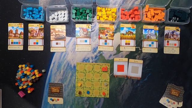 Tiny Towns | Solo Playthrough