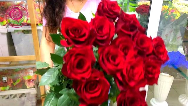 Букеты из 15 роз от салона 