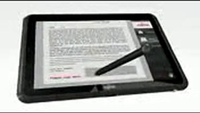 Fujitsu STYLISTIC Q550 Content Creation Also Via Pen Control Official Commercial