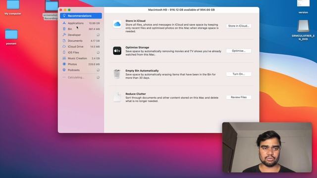 Manage Storage On MacBook M1 M2 Air | How To Check Your Storage | Free Up Space On Macbook M1 M2 Ai