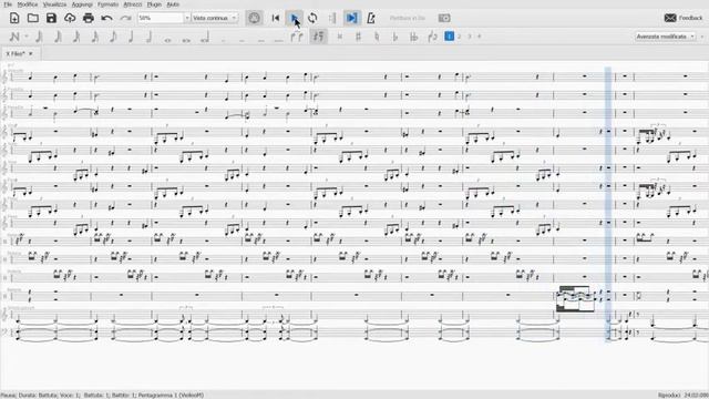 X Files - Violin Easy Sheet Edited By Me