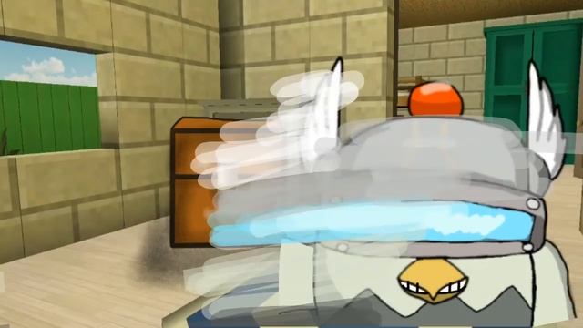 CHICKEN GUN MANHUNT | [Chicken Gun/minecraft Animation]