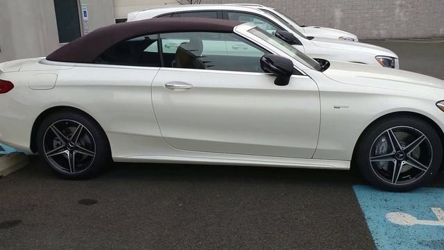 2017 MERCEDES BENZ AMG C43 CABRIOLET CONVERTIBLE