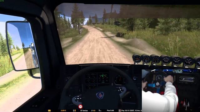 DEDEM BİZİ ÖLDÜRECEK !! KİRKENES MADEN YOLU !! | ETS2 / G27