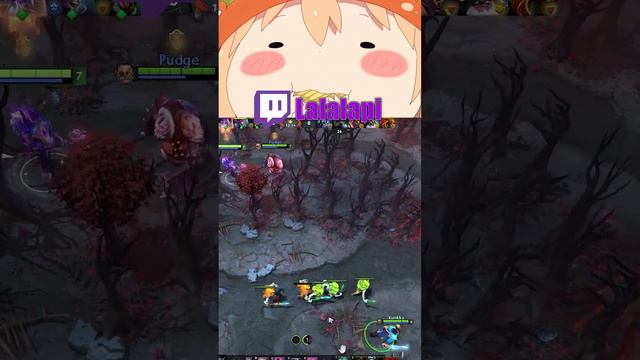 ДЕВУШКА НА ПЯТЕРКЕ В DOTA2#dota #dota2 #дота #дота2 #twitch #valorant #shorts