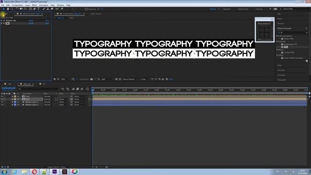 Создаём сумасшедшую текстовую анимацию в After Effects