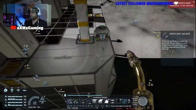 Space Engineers | Moon PAM Script | S1E15 | XAWxCubancigaro POV