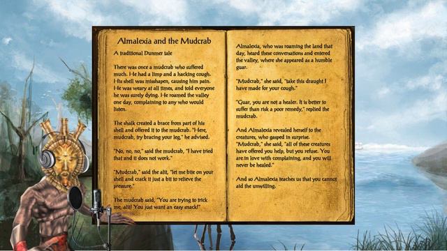 ALMALEXIA AND THE MUDCRAB - Elder Scrolls Lore Books
